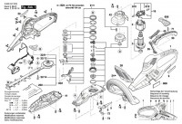 Bosch 3 600 H47 E06 AHS 48-26 Hedge Trimmer Spare Parts